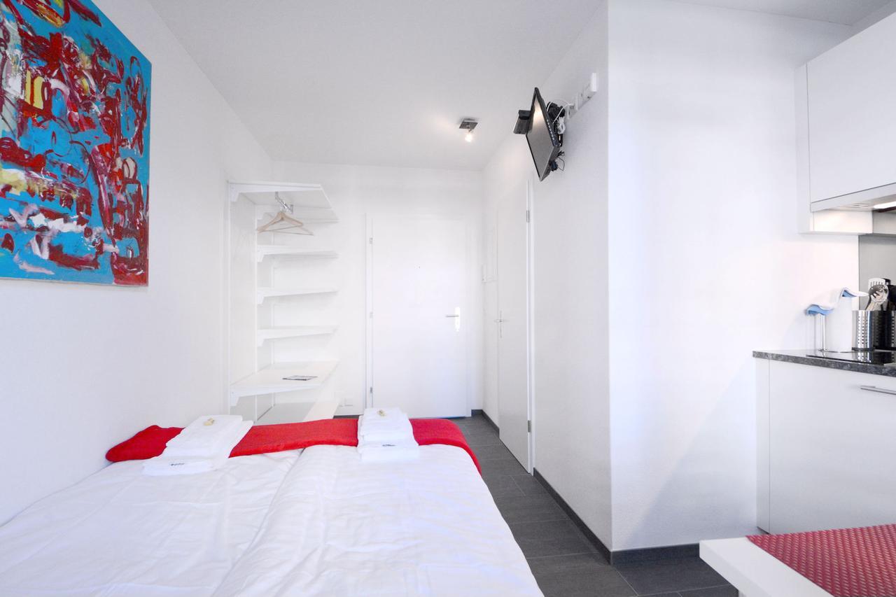 Hitrental Station Apartments Lucerne Luaran gambar