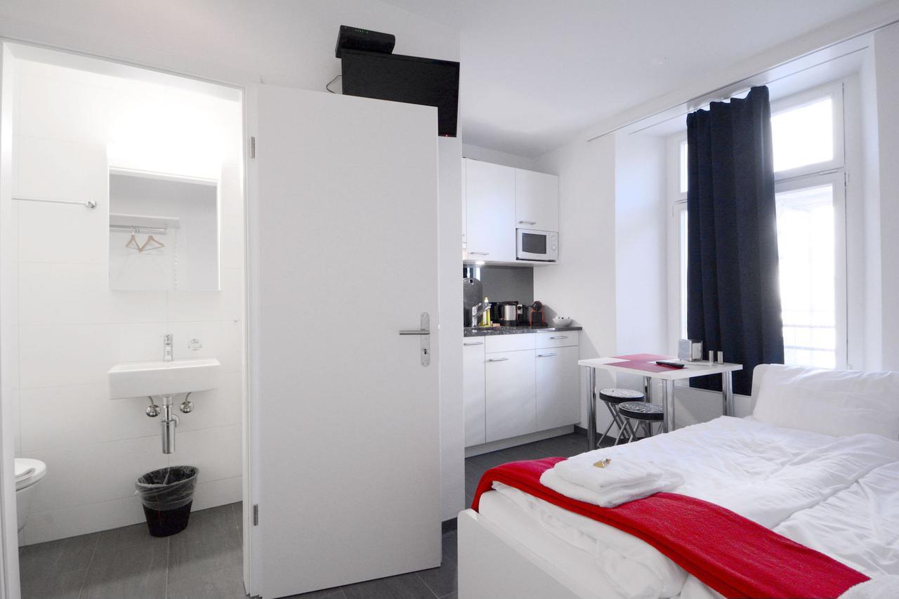 Hitrental Station Apartments Lucerne Luaran gambar